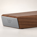 Magnetic rolling knife sharpener with 15° and 20° angle guide