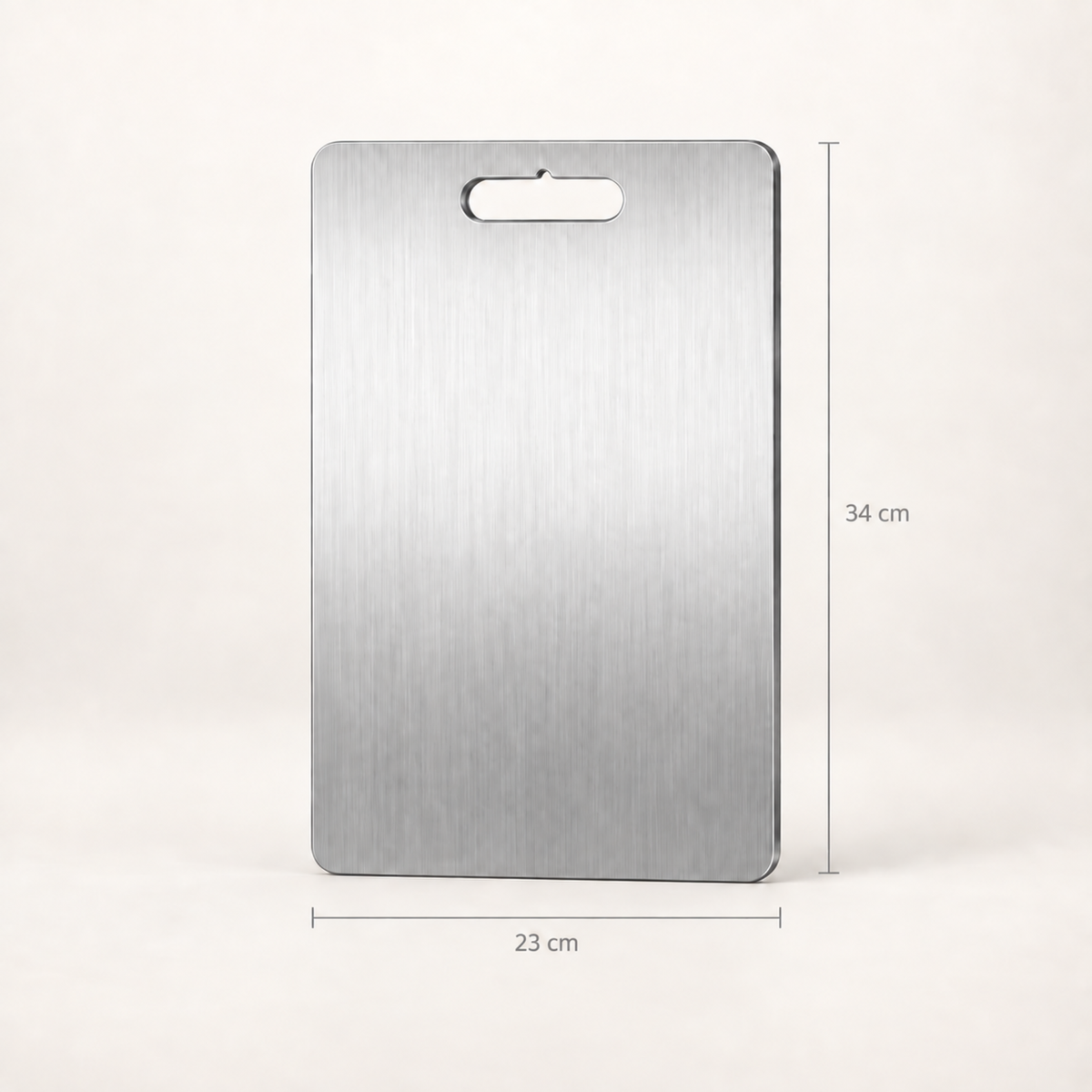 Stainless Steel Cutting Board – Double-Sided Kitchen Chopping Board